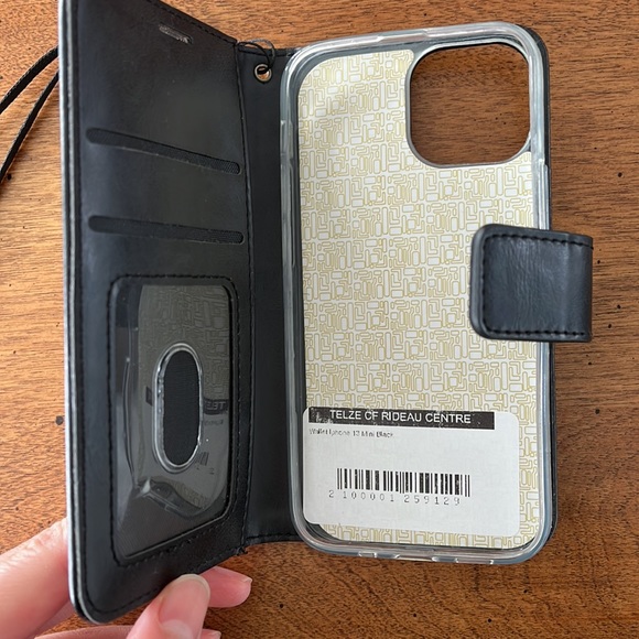 iPhone 13 mini case. Brand new, leather and fashionable. - Picture 2 of 4